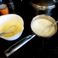 The making of tarte flan sugar free