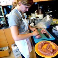 Put inside sealed bags