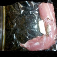 With some butter, salt and pepper