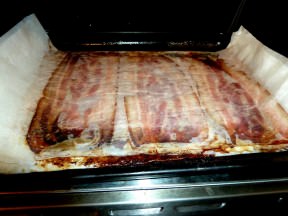 Crisp bacon