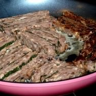 Sliced and pan fried to color nicely