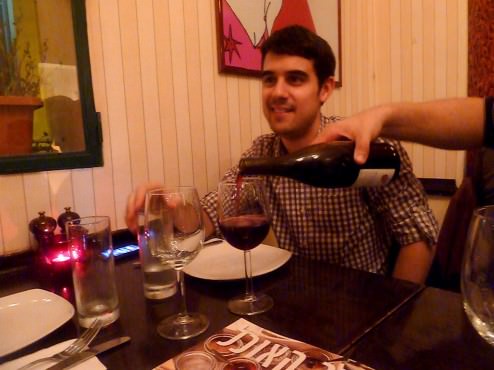 Abaya Le Rouge and Moon-A. Both blends of Sirah, Cabernet Sauvignon and Petite Sirah. Both 2010.