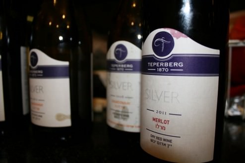 The wine: Teperberg Silver Syrah / Merlot / Chardonnay