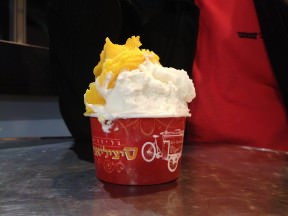 The Sicilian Ice-Cream - always a good choice, big selection and fat-free-sugar-free-milk-free options for the problem makers :)