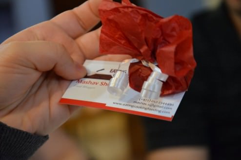 The American candy to finish: Fudge flavored with peanut butter and halva