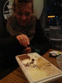 Iceberg - a Tel Avivian establishment.