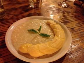 sticky rice with banana