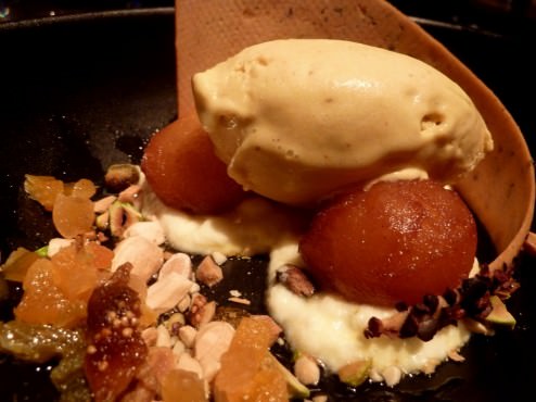 The sweet balls weren't bad but all the rest were just attached as a decoration. Nice but not mind blowing.